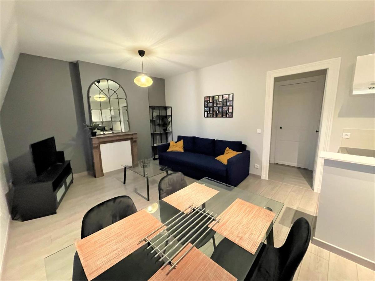 Le Boulard : Appartement En Plein Coeur Du Centre De Reims Bagian luar foto